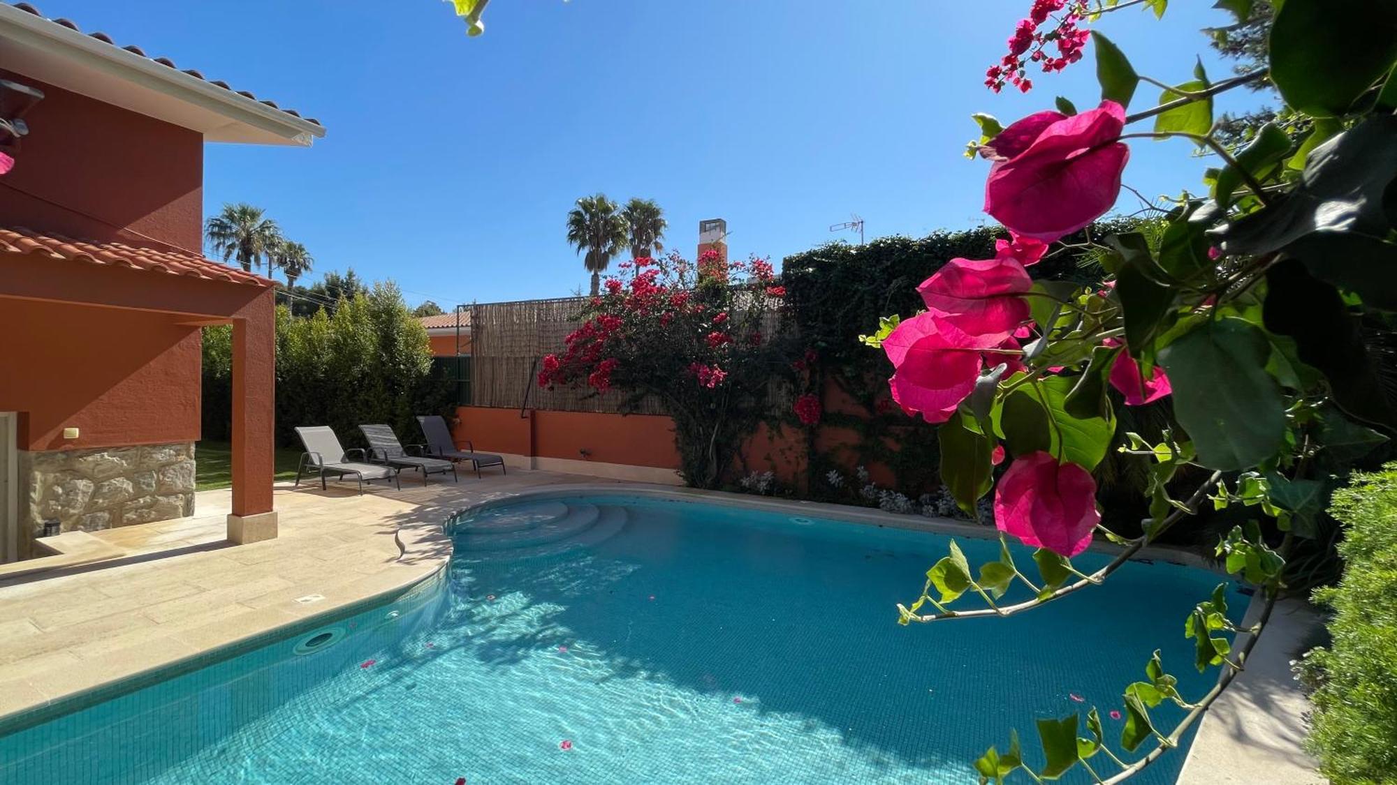 Studio With Private Swimming Pool And Garden Cascaes Exterior foto